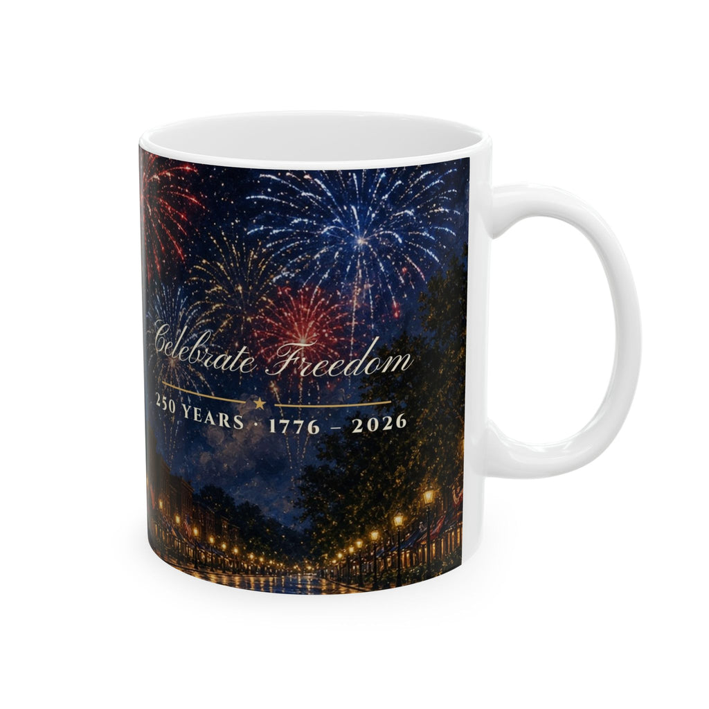 Celebrate Freedom Fireworks Mug