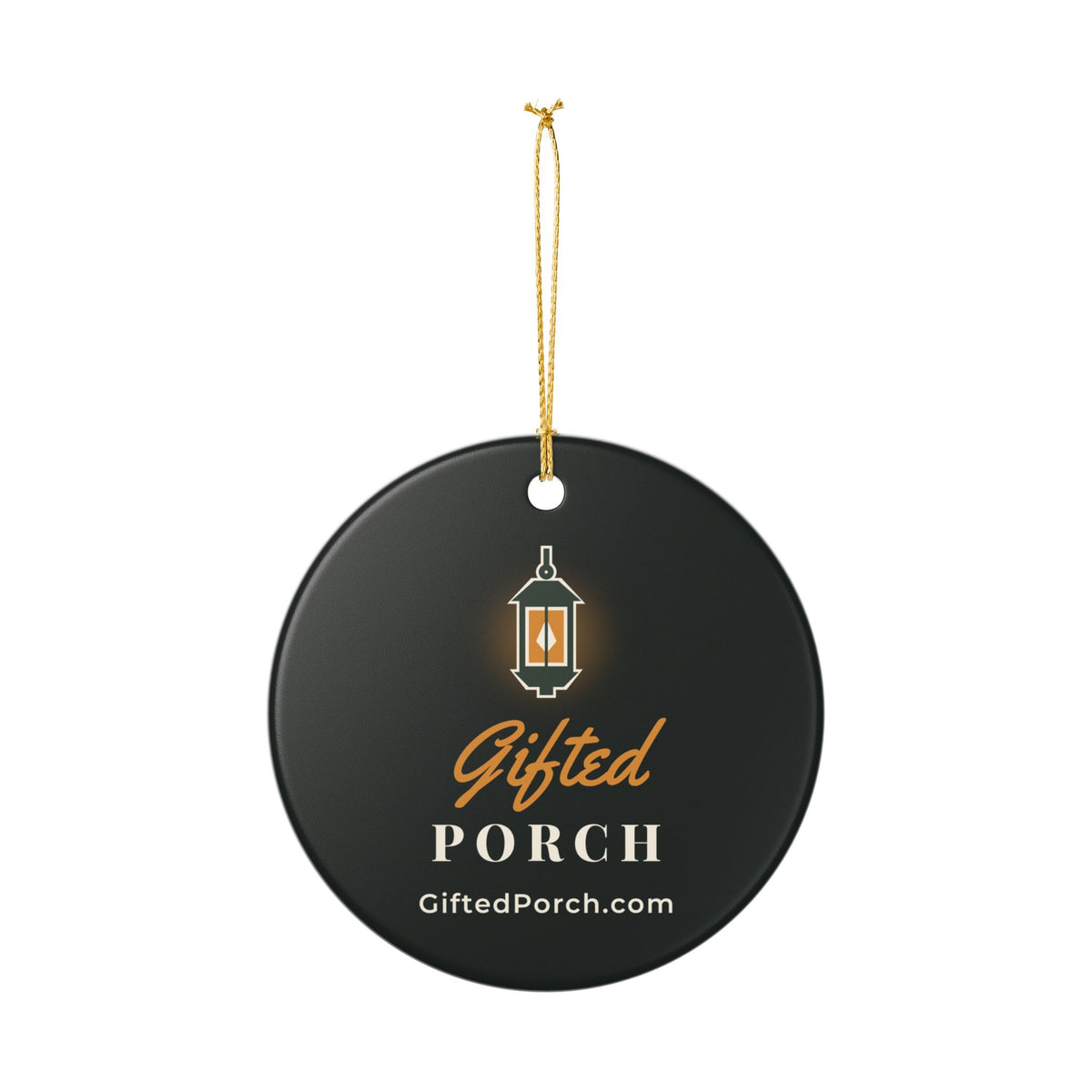 Gifted Porch Lantern Ornament