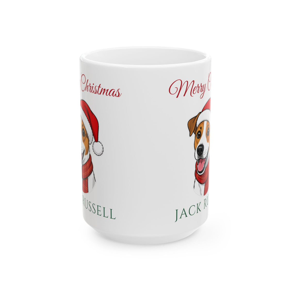 Jack Russell Terrier Dog Christmas Mug