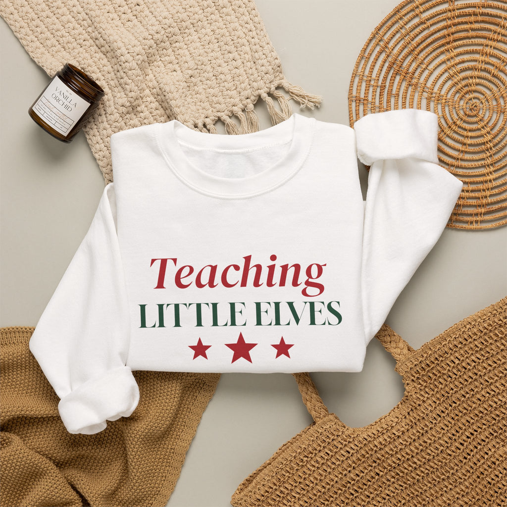 Teaching Little Elves Christmas Sweatshirt