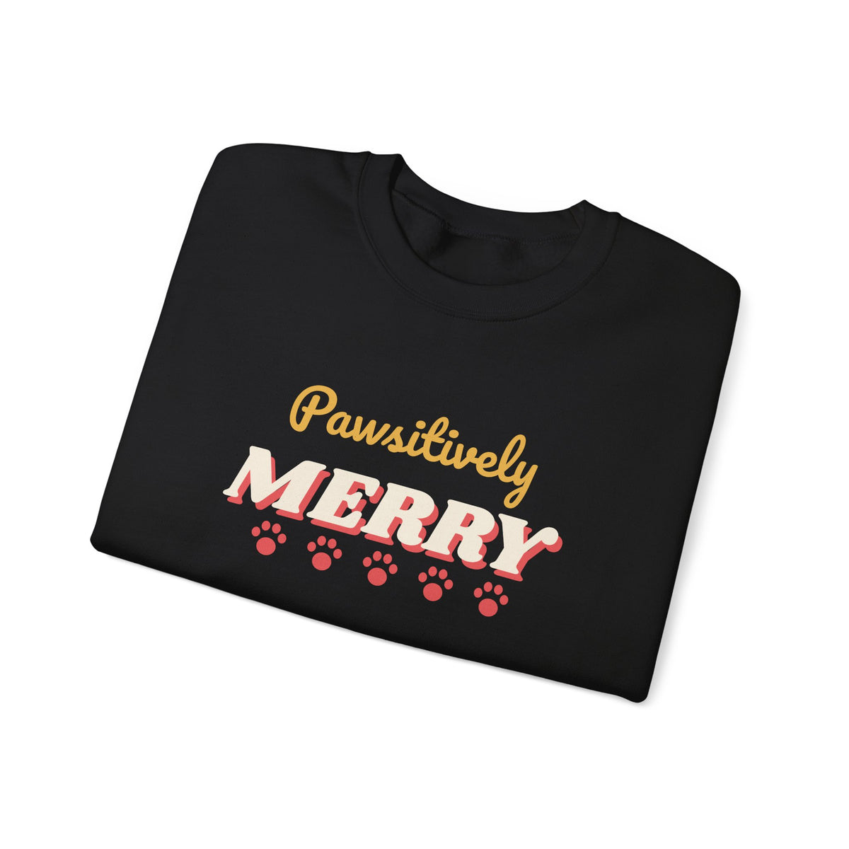 Pawsitively Merry Christmas Sweatshirt