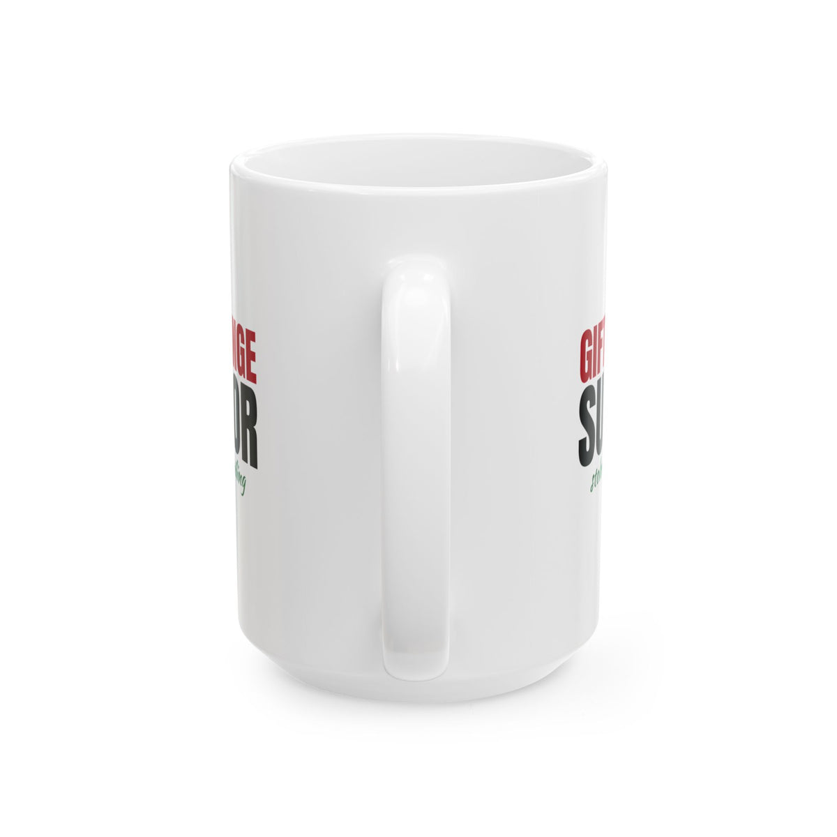 Gift Exchange Survivor Funny Christmas Mug – Gifted Porch, view 6