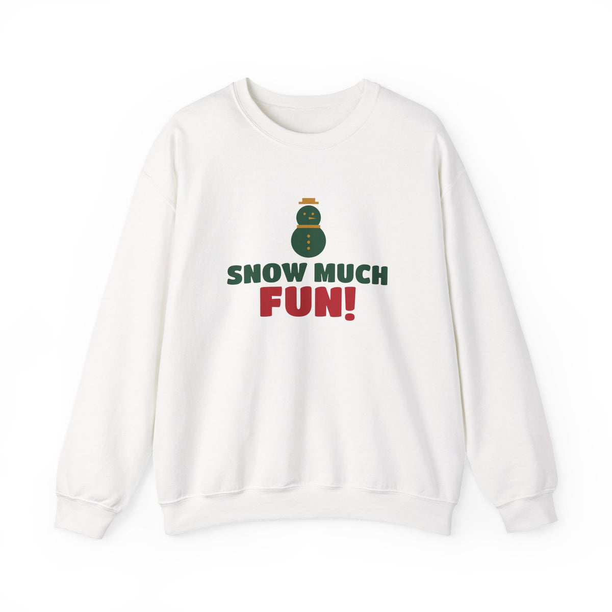 Snow Much Fun Christmas Sweatshirt
