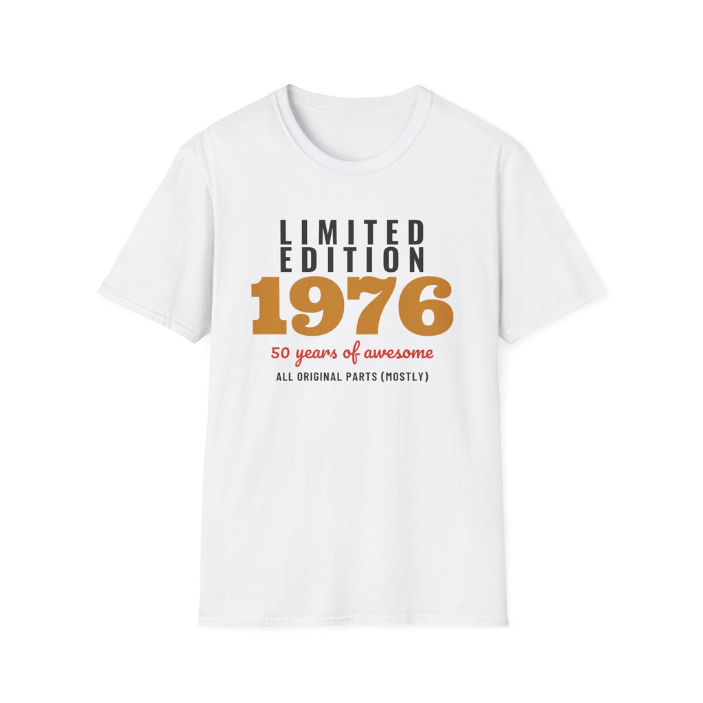 Limited Edition 1976 50th Birthday T-Shirt – Gifted Porch, view 1