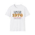 Limited Edition 1976 50th Birthday T-Shirt – Gifted Porch, view 1