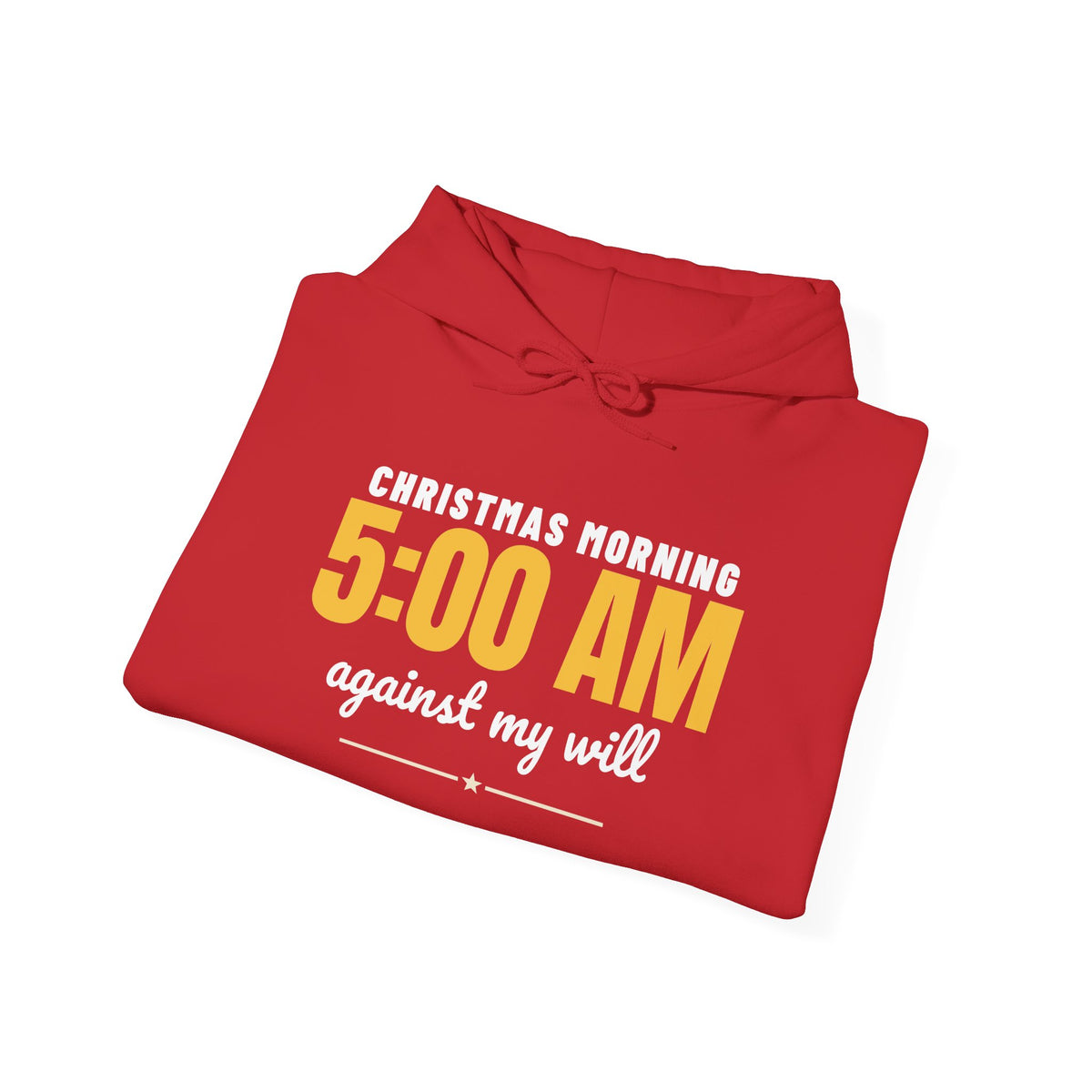 Christmas Morning 5 AM Hoodie