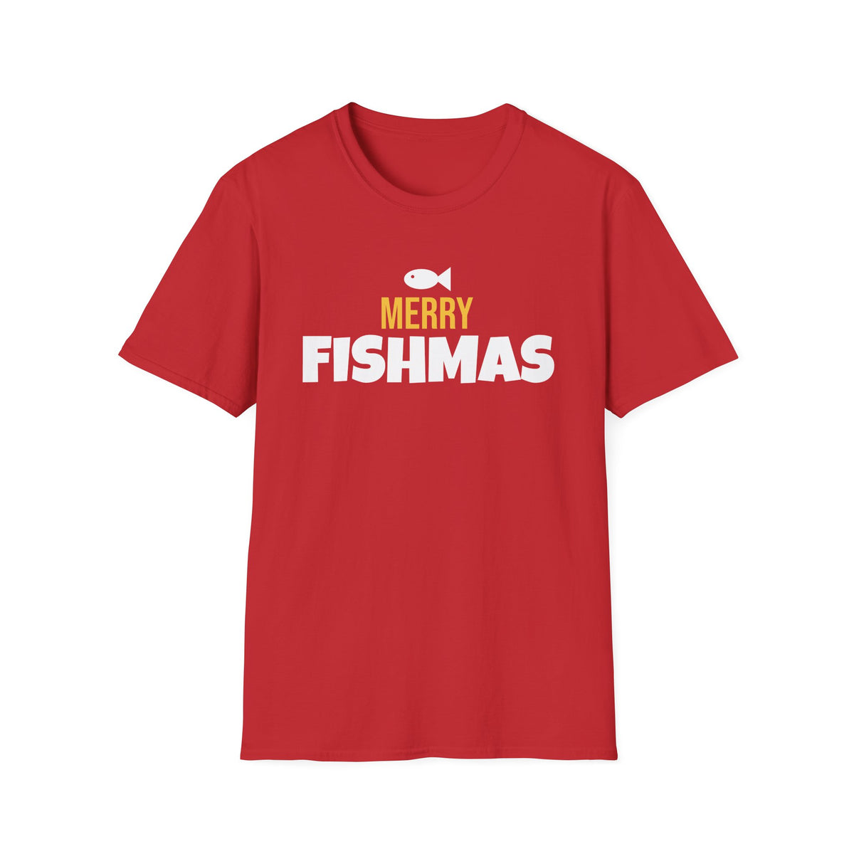 Merry Fishmas Funny Fishing Christmas T-Shirt Fisherman Holiday Gift Tee – Gifted Porch