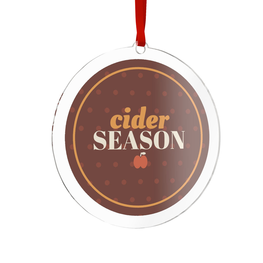 Cider Season Acrylic Ornament