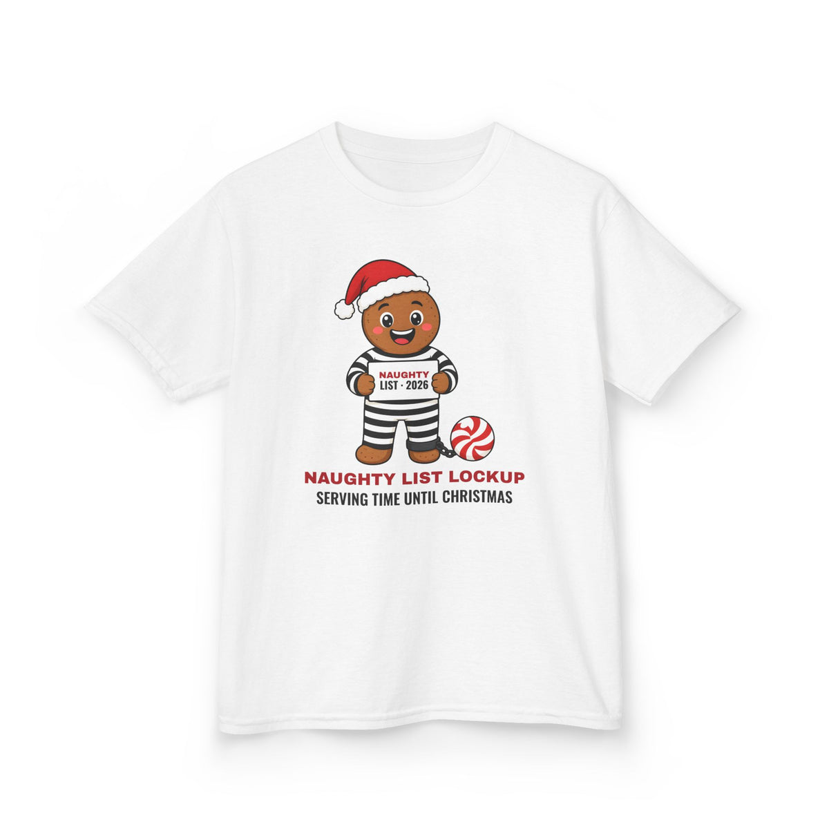 Naughty List Lockup Youth Tee