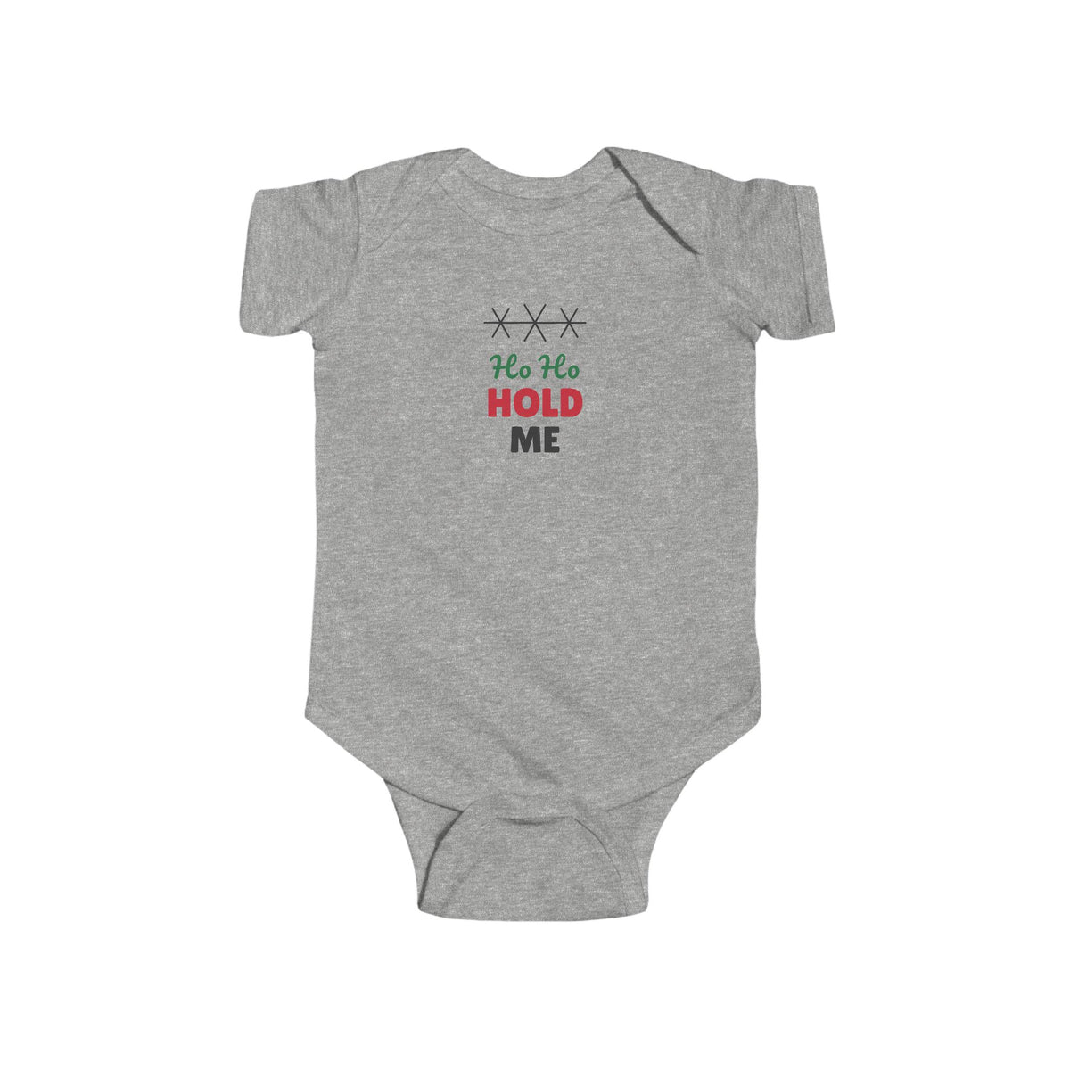 Ho Ho Hold Me Christmas Baby Onesie – Baby's First Christmas gift, photo 2