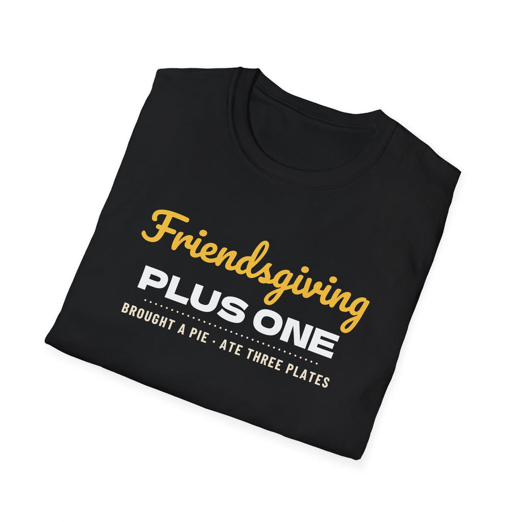 Friendsgiving Plus One Funny Fall T-Shirt – Gifted Porch, view 13