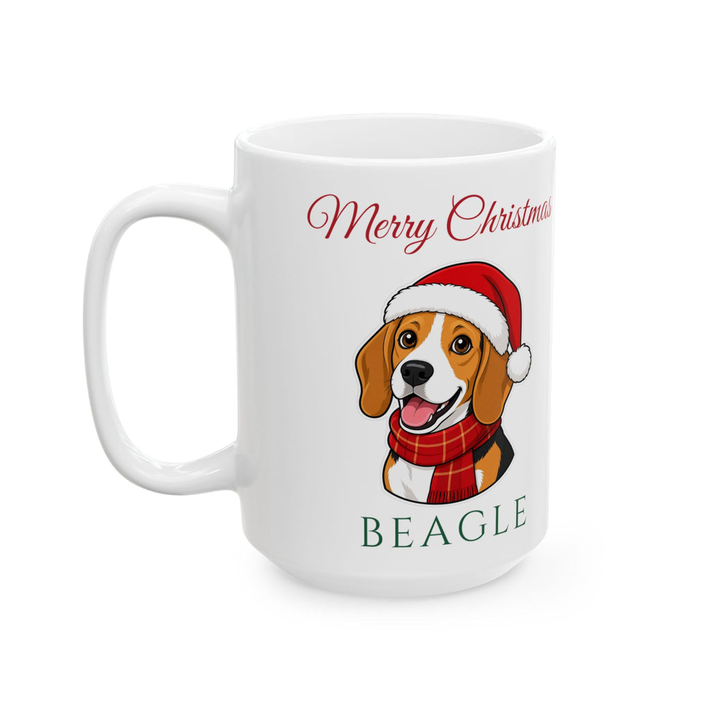 Beagle Dog Christmas Mug