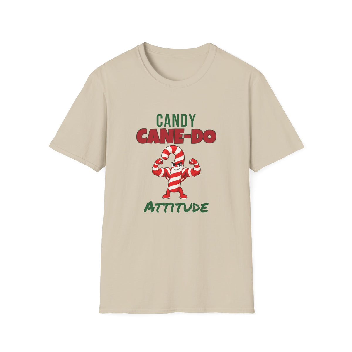 Candy Cane-Do Attitude Tee