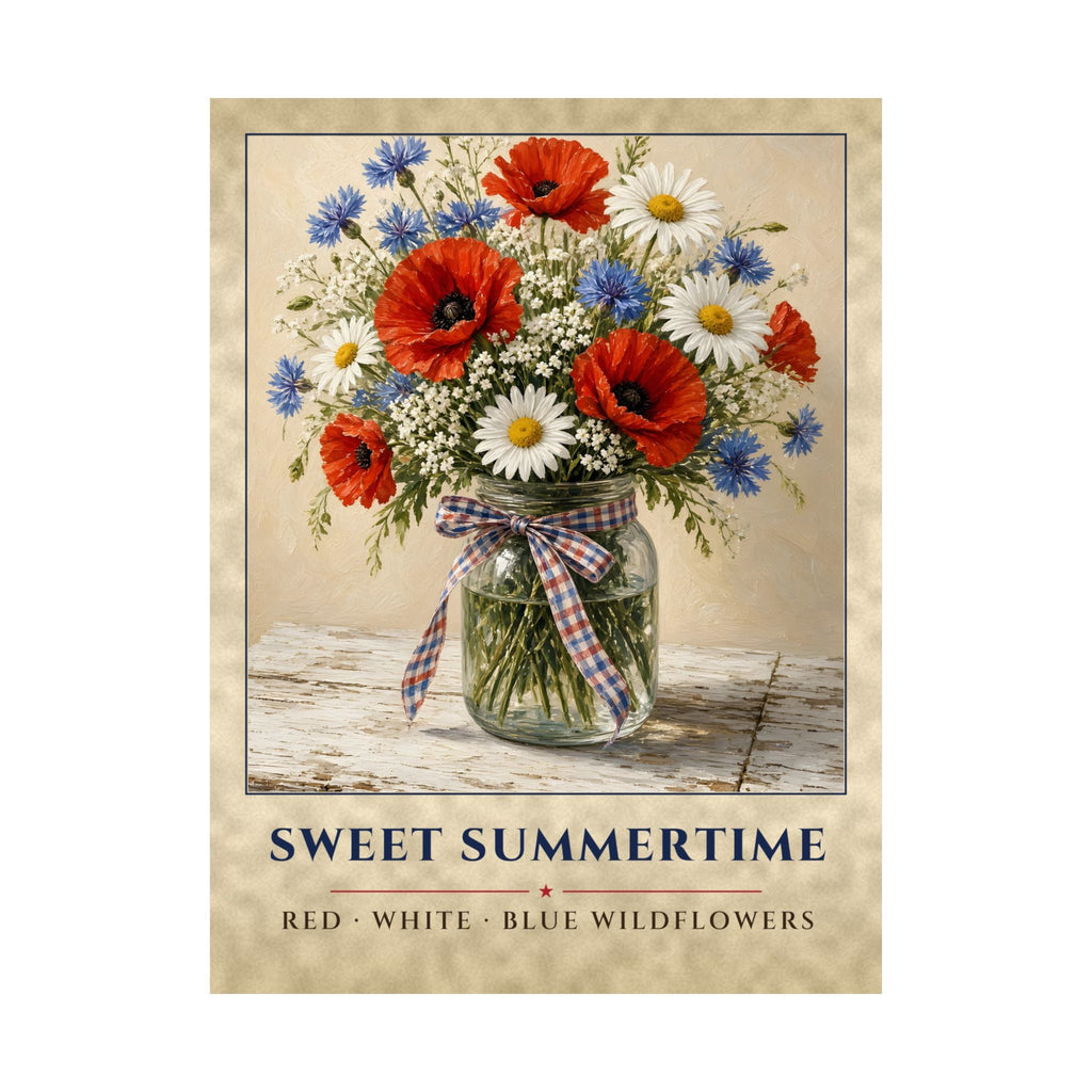 Summer Wildflowers Poster