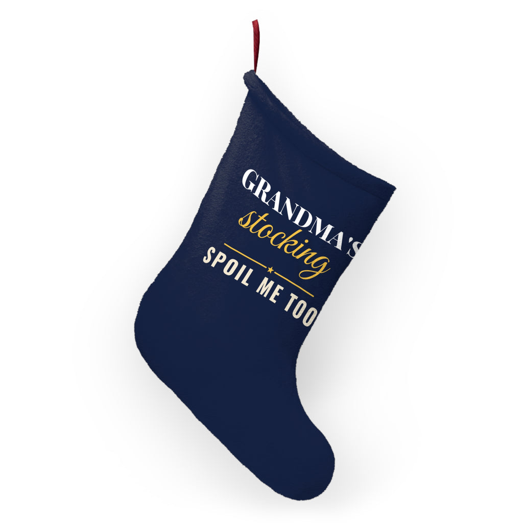 Grandma's Stocking Spoil Me Too Christmas Stocking – Gifted Porch, view 4