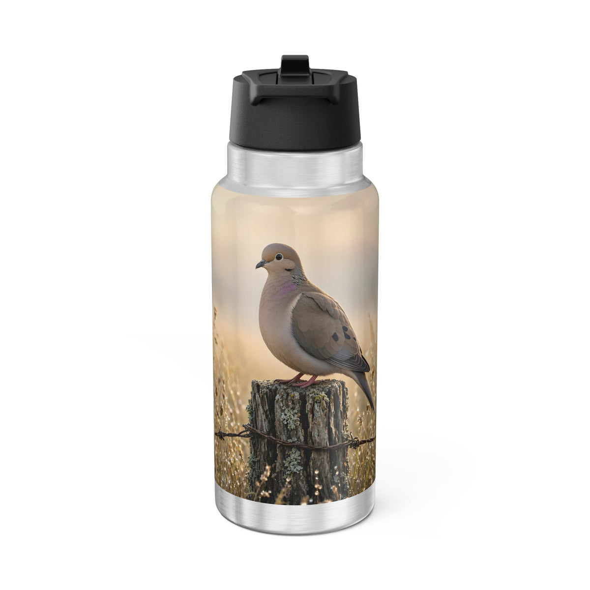 Quail and Dove 32oz tumbler – hunting tumbler by Gifted Porch