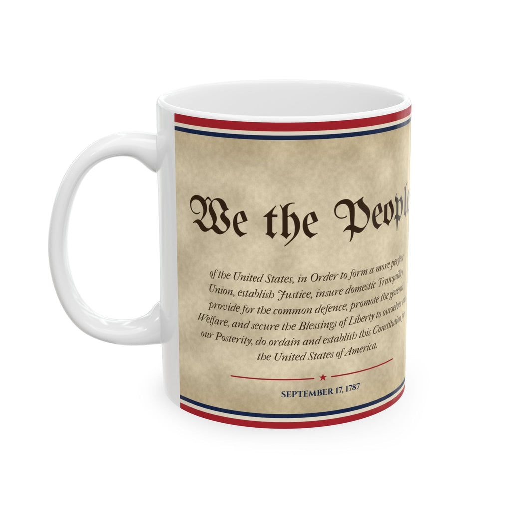 We the People Preamble Mug