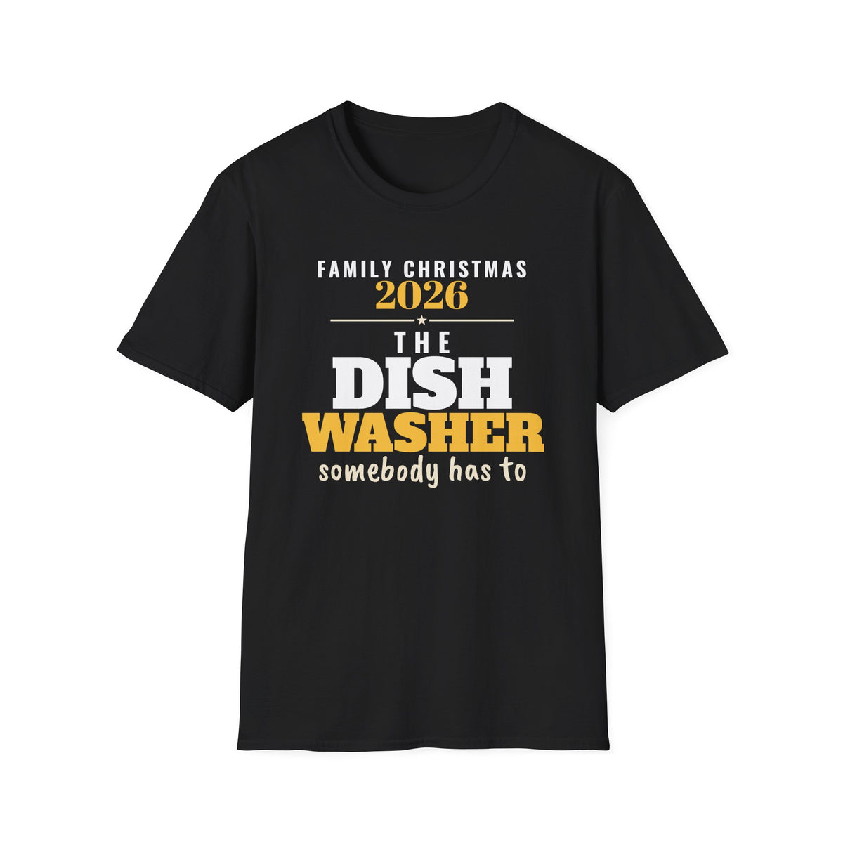 The Dish Washer Family Christmas 2026 Matching T-Shirt – Gifted Porch, view 2