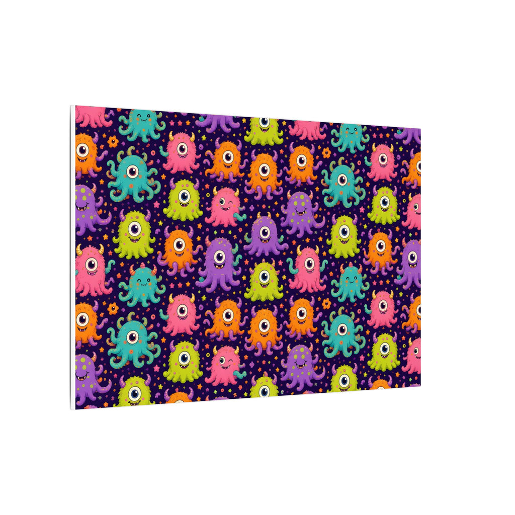 Weird Creatures Abstract Canvas Wall Art – unique art gift, photo 10