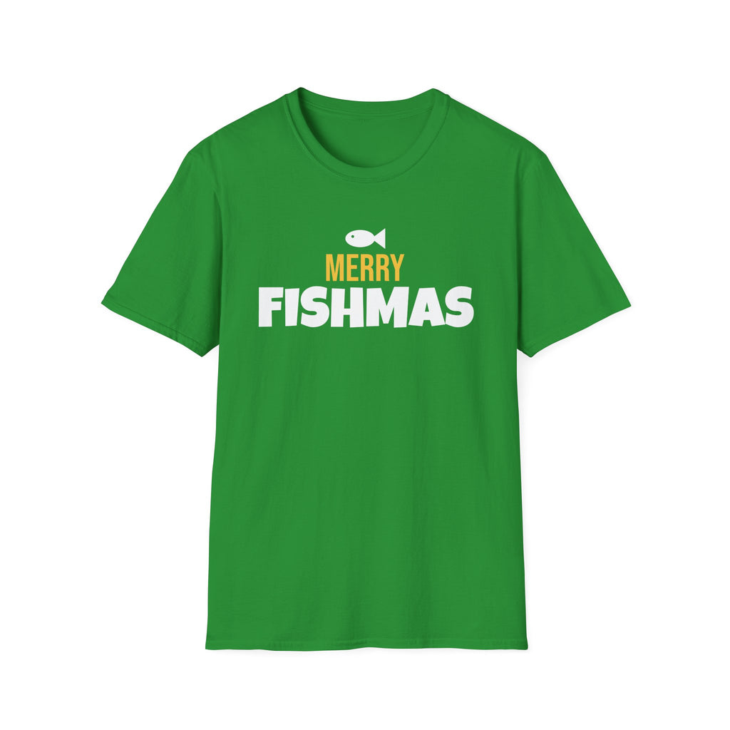 Merry Fishmas Funny Fishing Christmas T-Shirt Fisherman Holiday Gift Tee – Gifted Porch