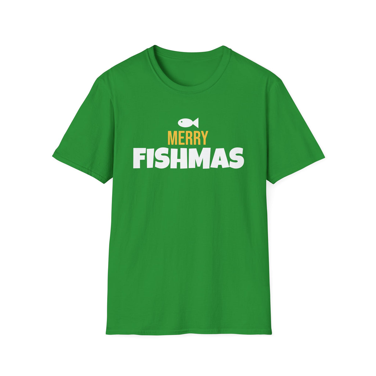 Merry Fishmas Funny Fishing Christmas T-Shirt Fisherman Holiday Gift Tee – Gifted Porch