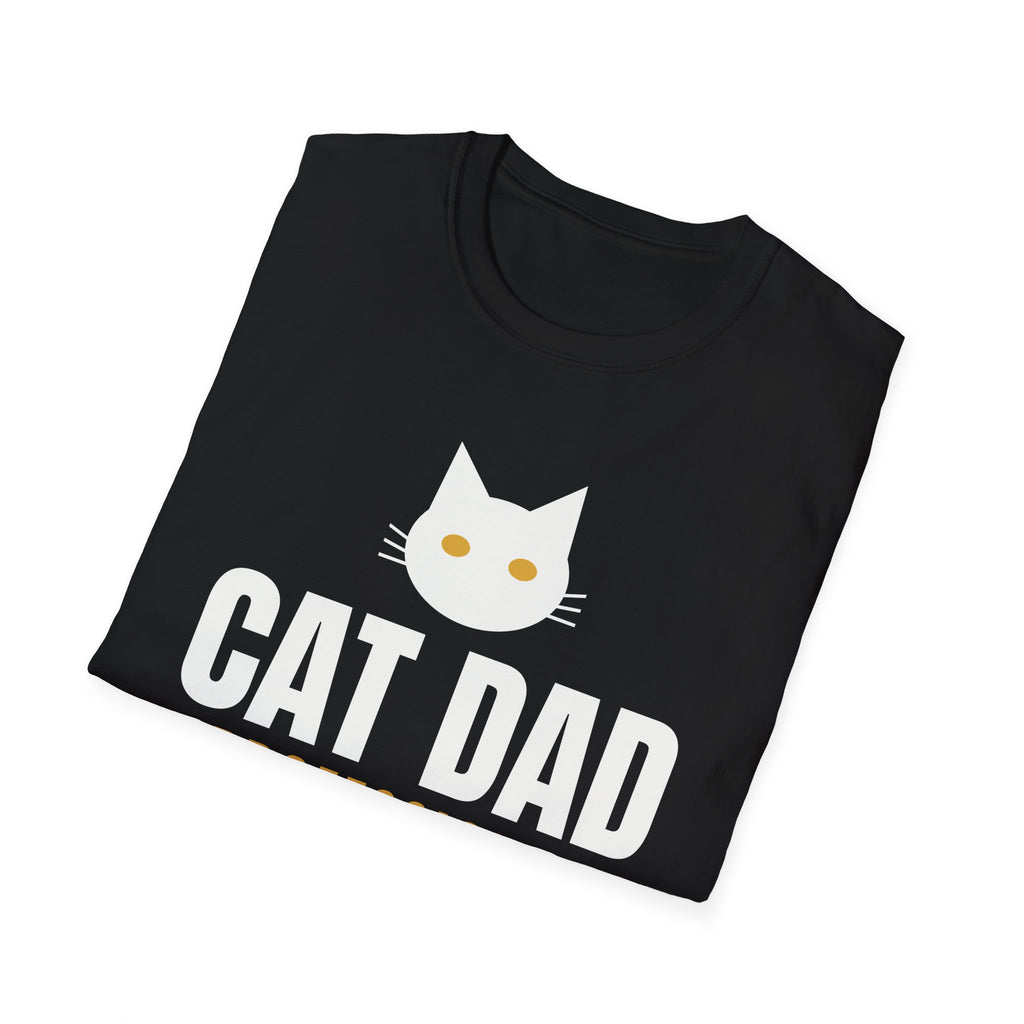 Cat Dad Professional Lap Provider Funny Cat Lover T-Shirt Gift for Men Tee – Gifted Porch