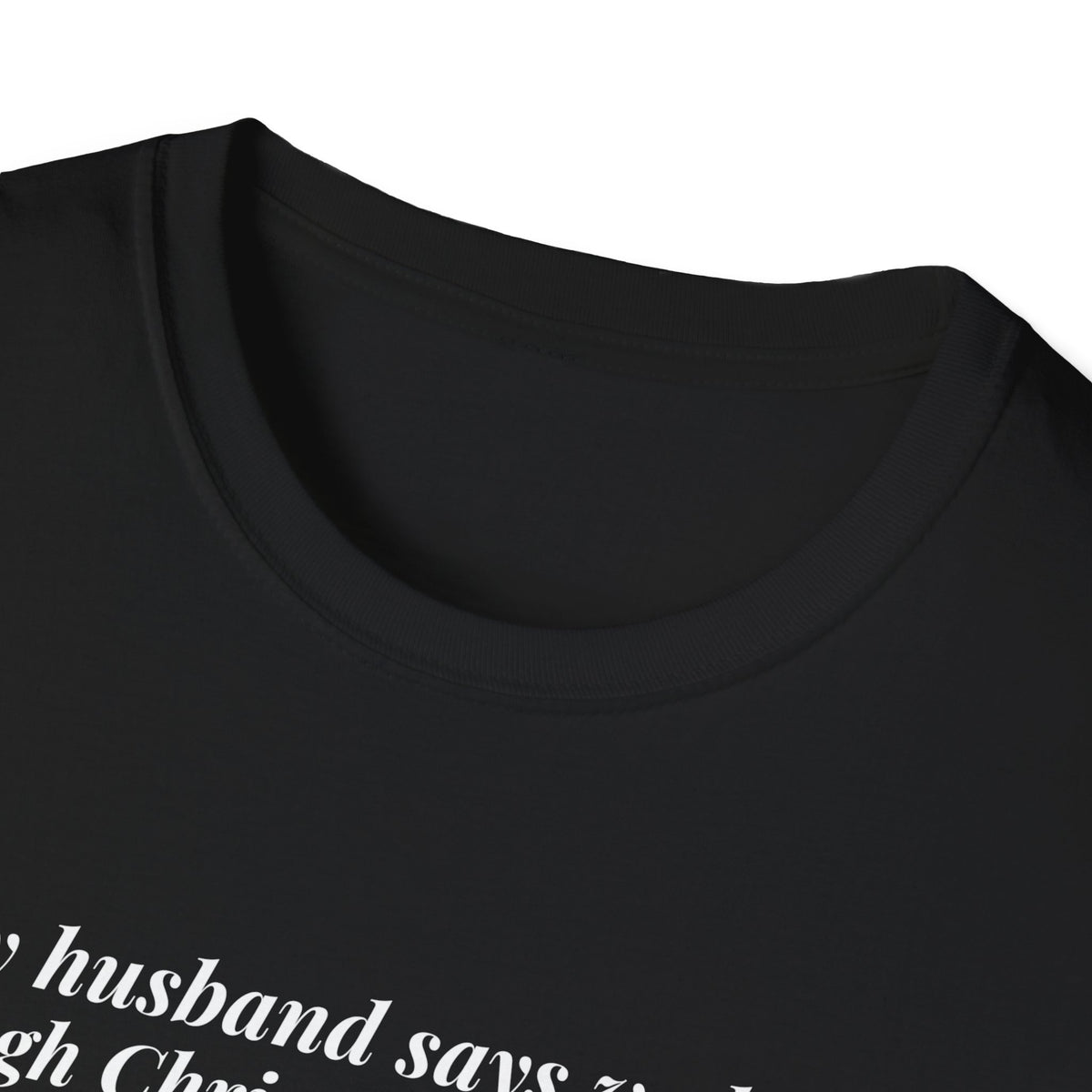 Husband Says Enough Decorations That's Cute Christmas Tee – Gifted Porch, view 9