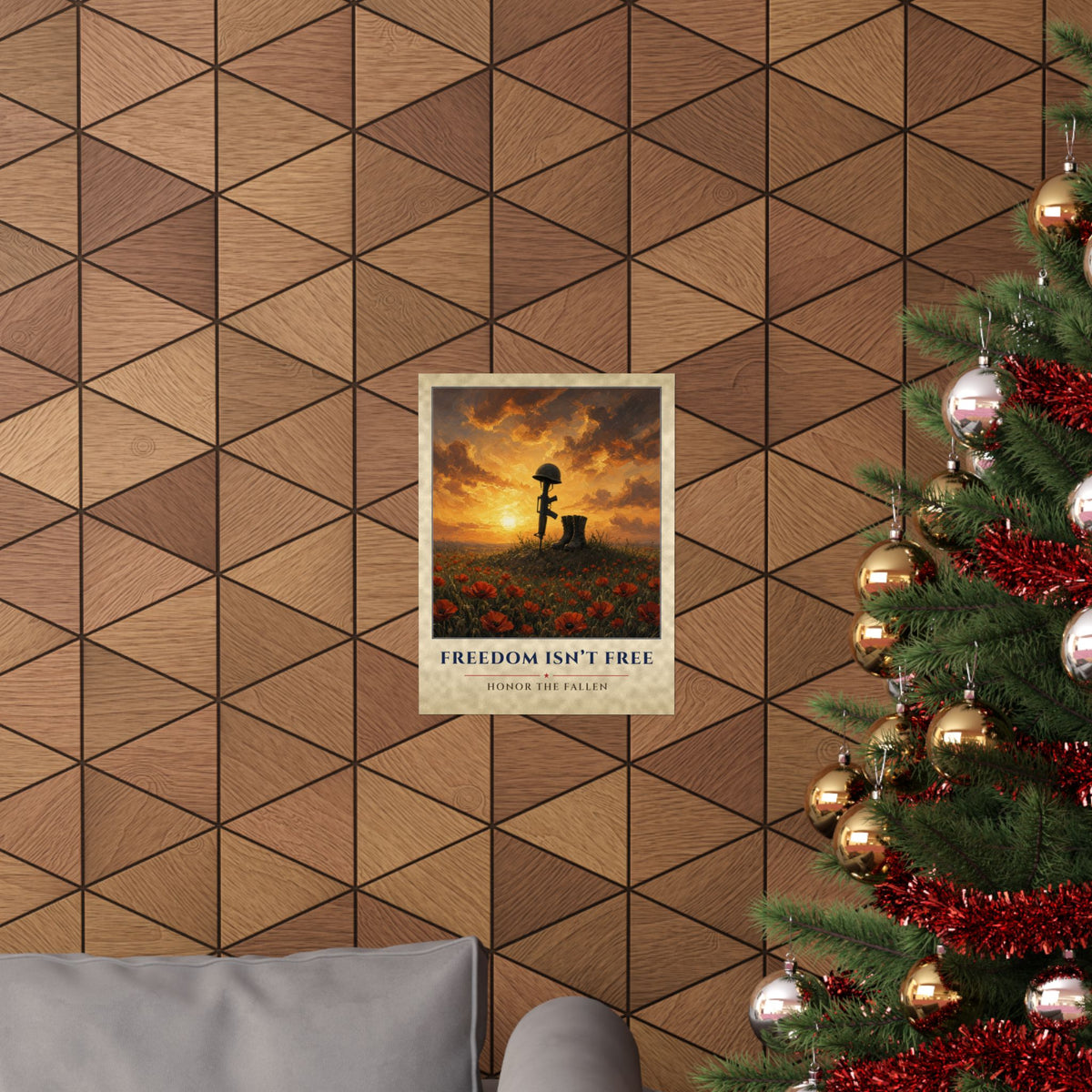 Freedom Isn't Free Poster – patriotic gift, photo 9