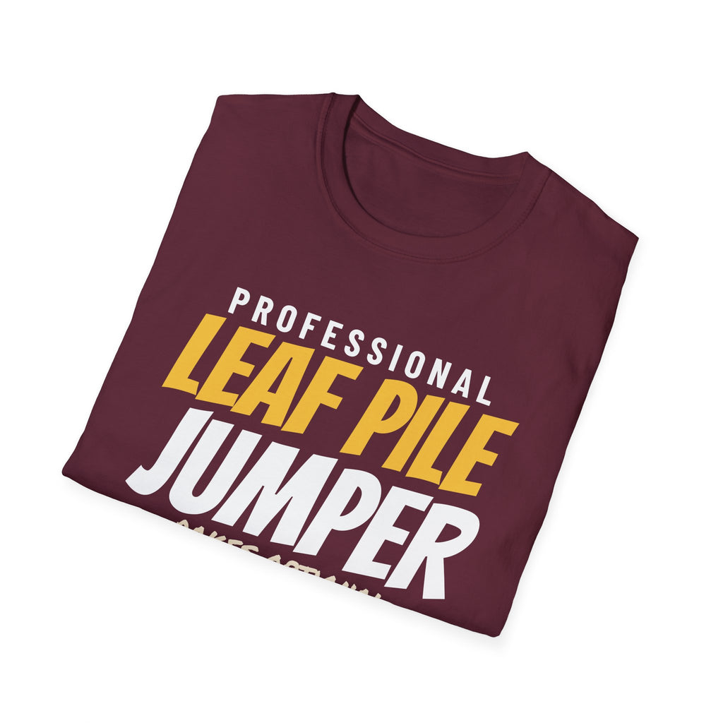 Professional Leaf Pile Jumper Funny Fall T-Shirt – Gifted Porch, view 21