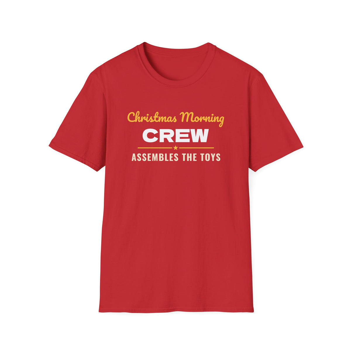 Christmas Morning Crew Assembles The Toys Matching T-Shirt – Gifted Porch, view 4