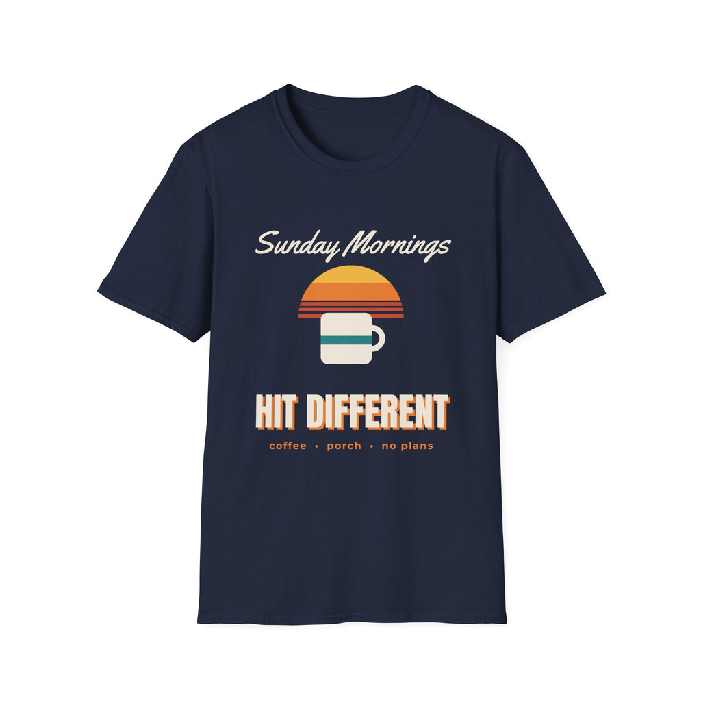 Sunday Mornings Hit Different Tee