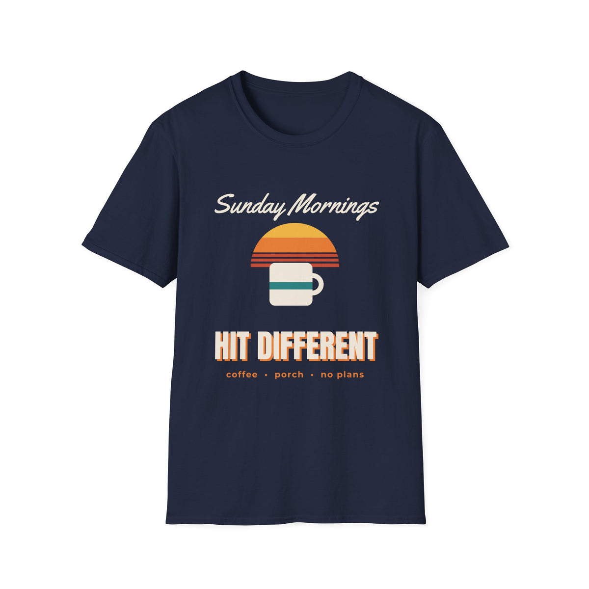 Sunday Mornings Hit Different Tee