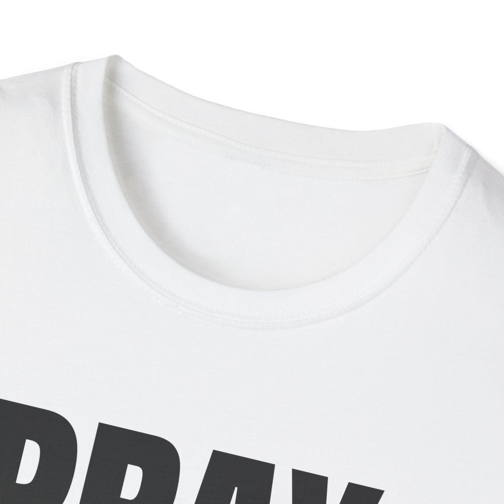 Pray More Worry Less Christian T-Shirt – Gifted Porch, view 4
