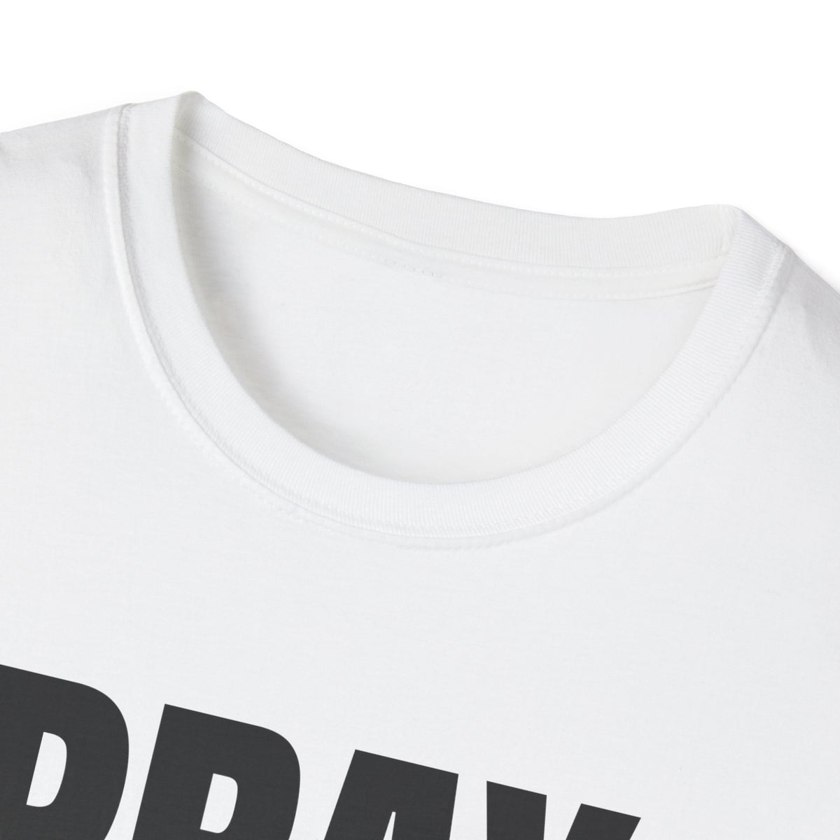 Pray More Worry Less Christian T-Shirt – Gifted Porch, view 4