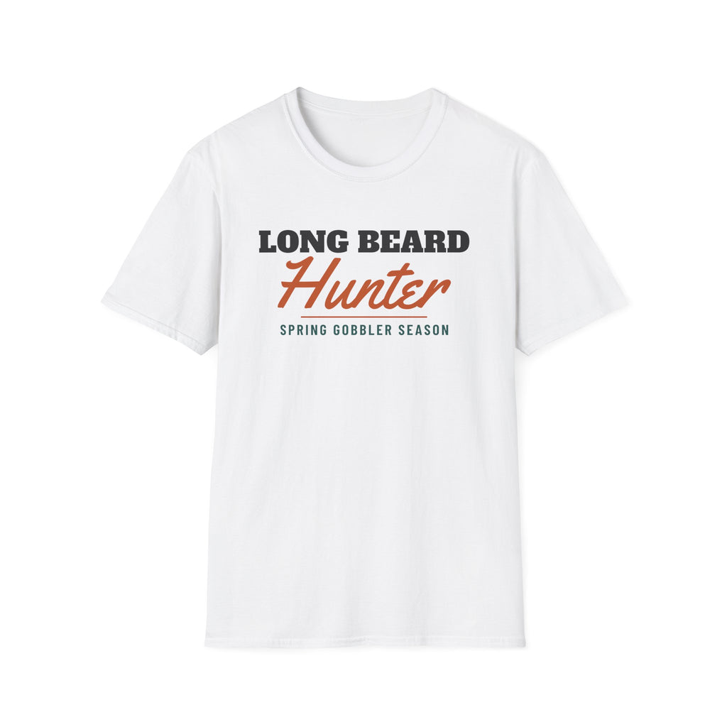 Long Beard Hunter Turkey Hunting T-Shirt – Gifted Porch, view 1