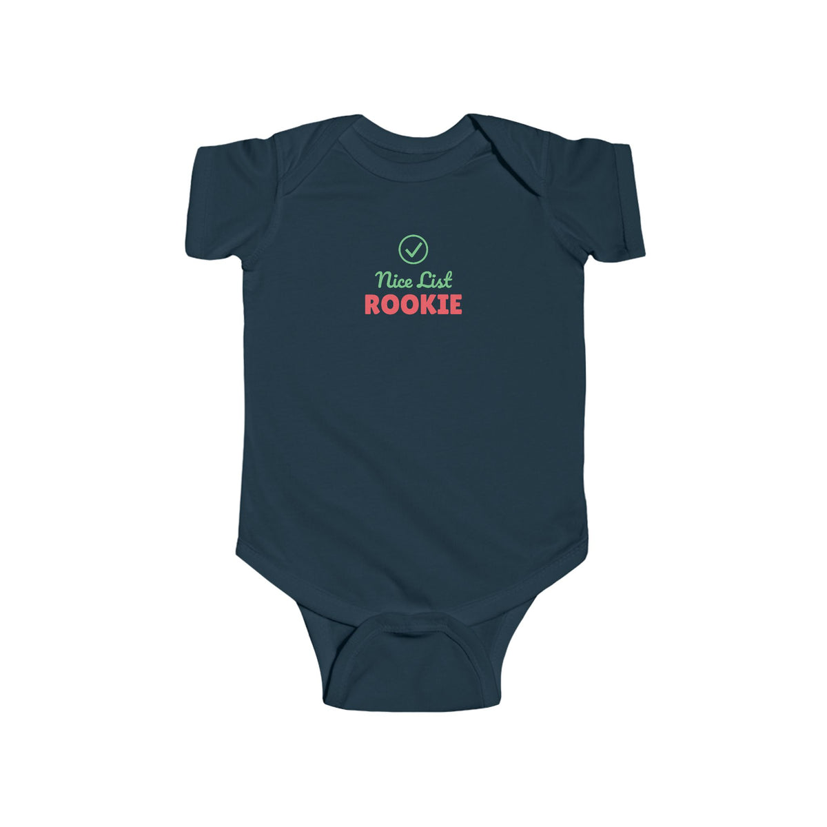 Nice List Rookie Christmas Baby Onesie – Baby's First Christmas gift, photo 5