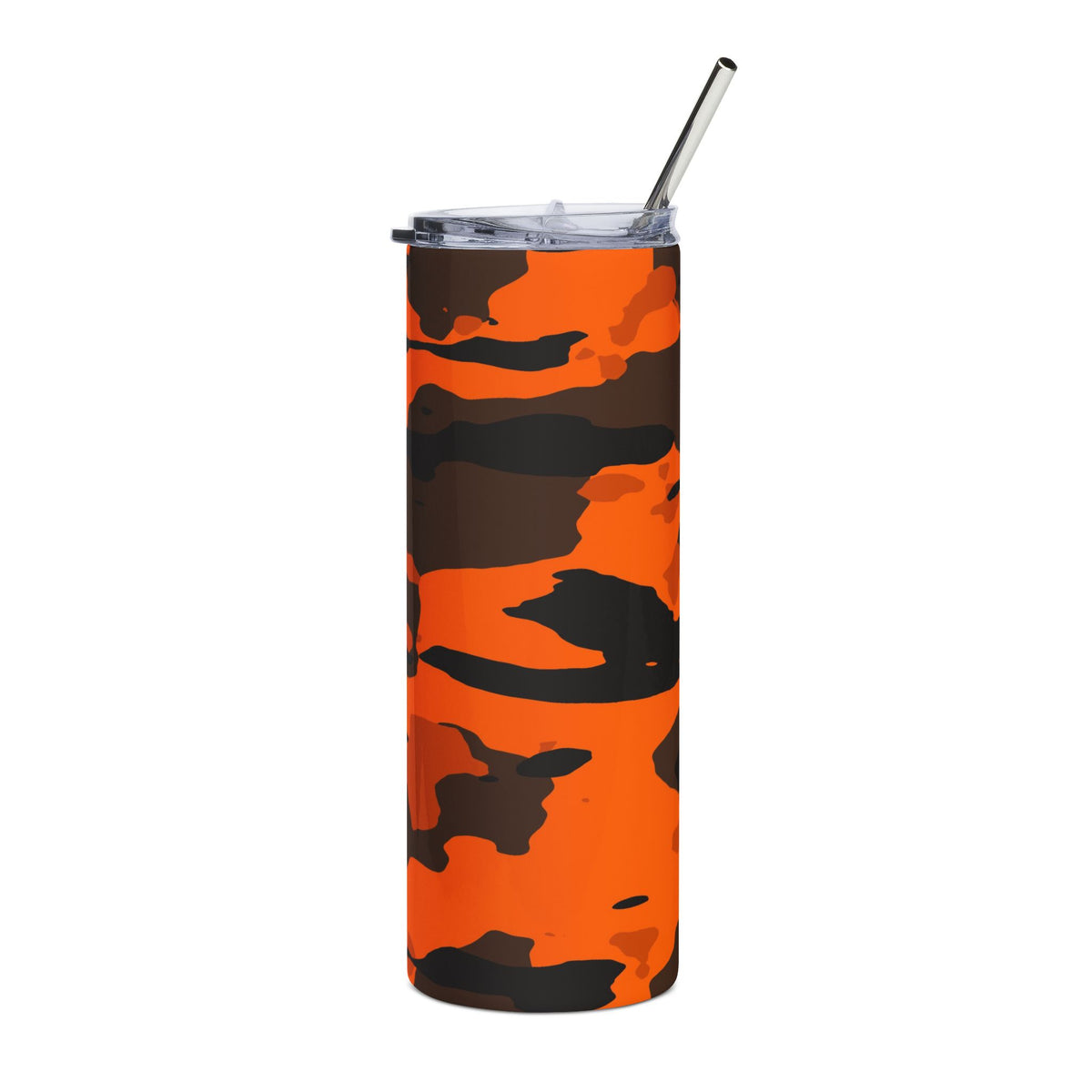 Blaze Orange Camo 20oz Tumbler