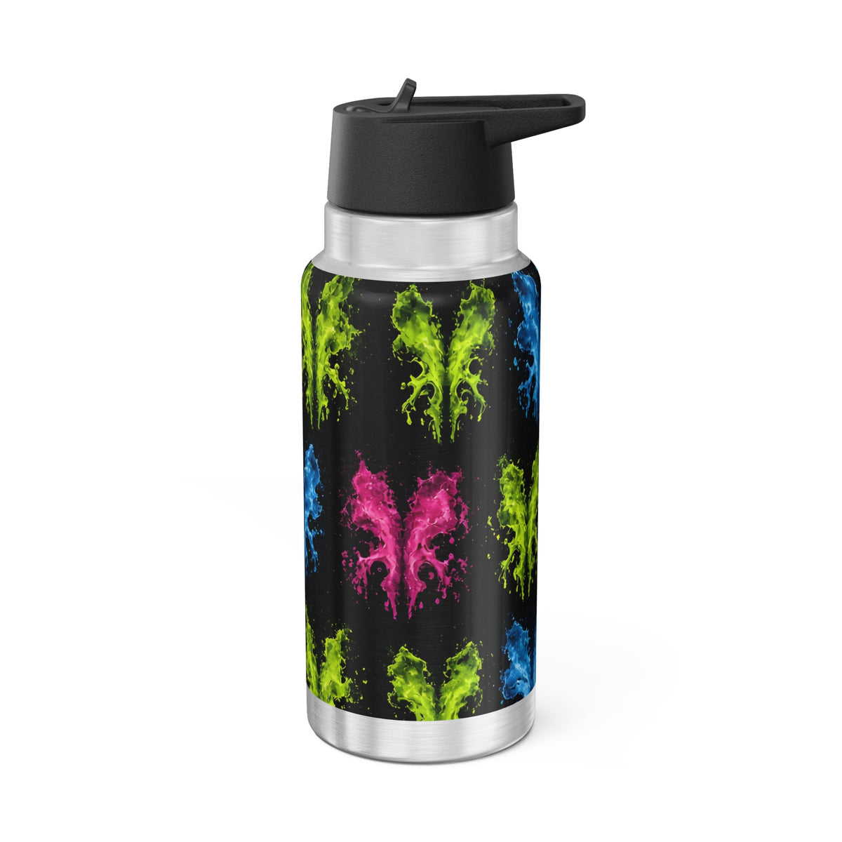 Neon Inkblots 32oz Tumbler