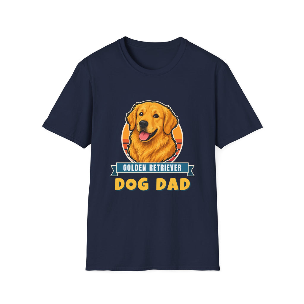 Golden Retriever Dog Dad Shirt