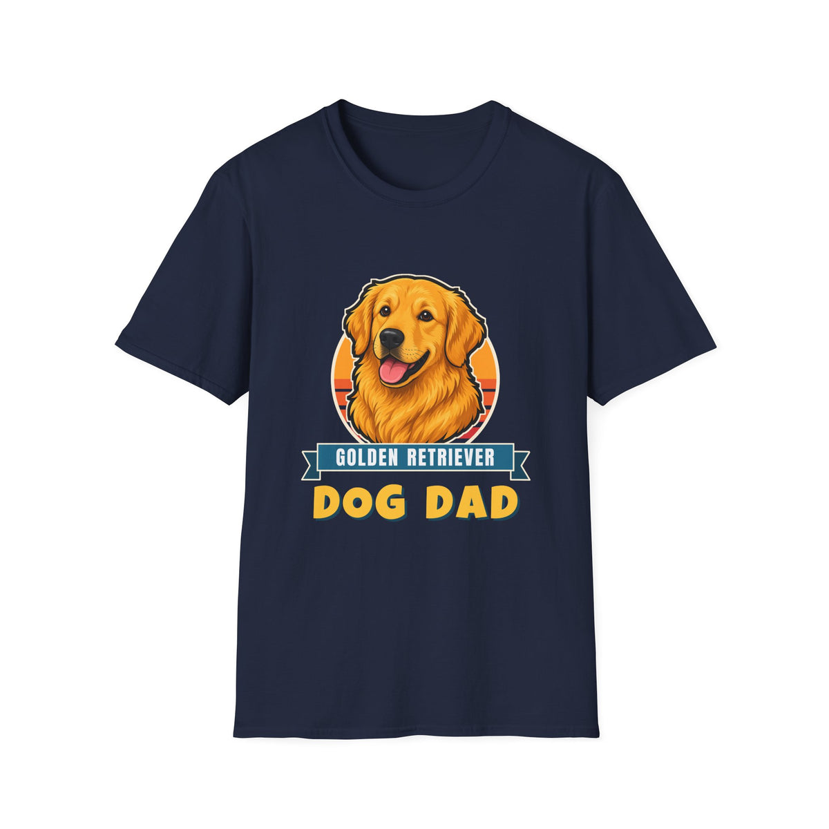 Golden Retriever Dog Dad Shirt