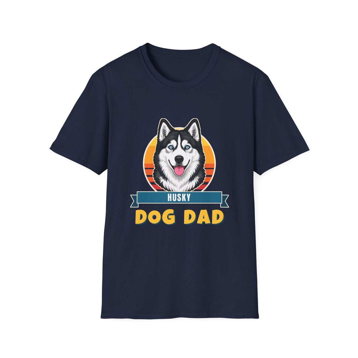 Husky Dog Dad Shirt