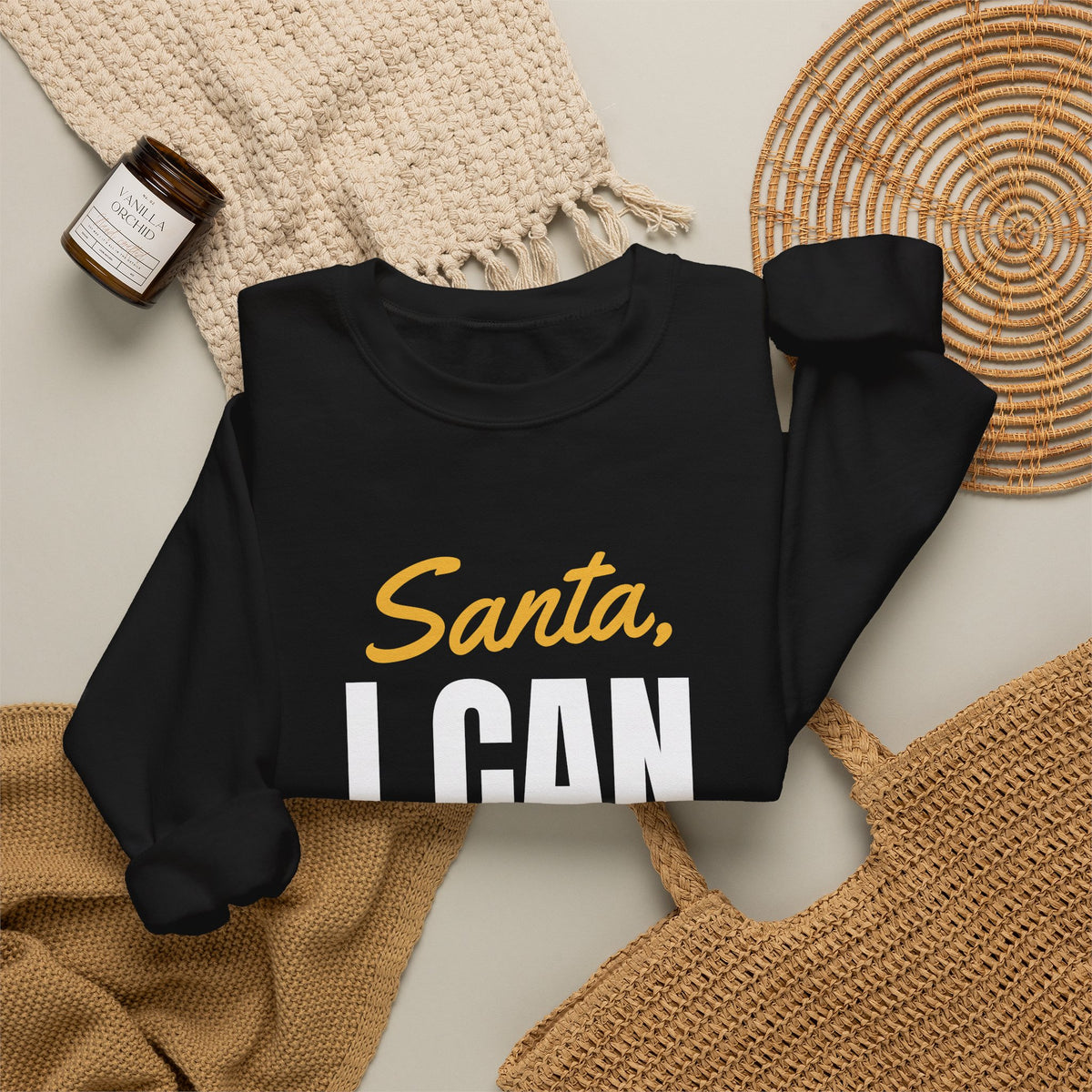 Santa I Can Explain Christmas Sweatshirt