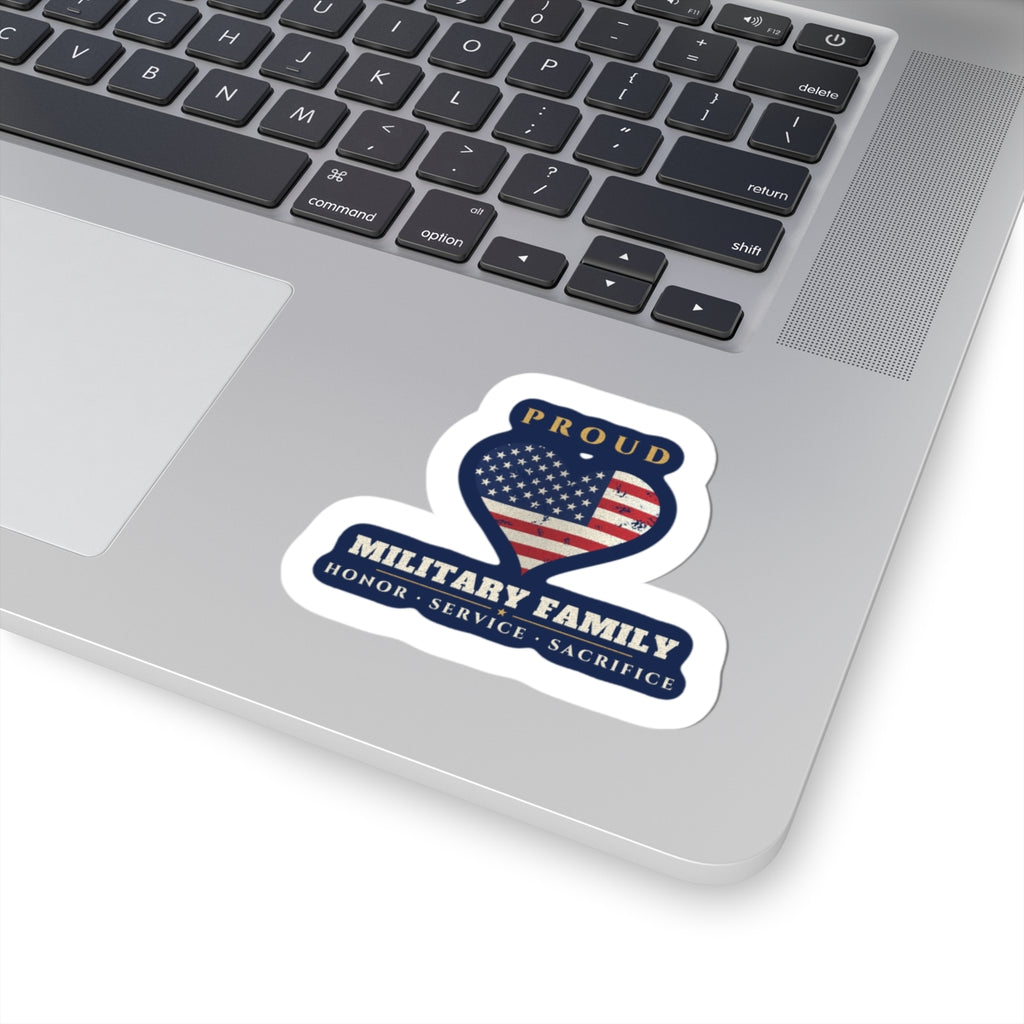 Proud Military Family Sticker