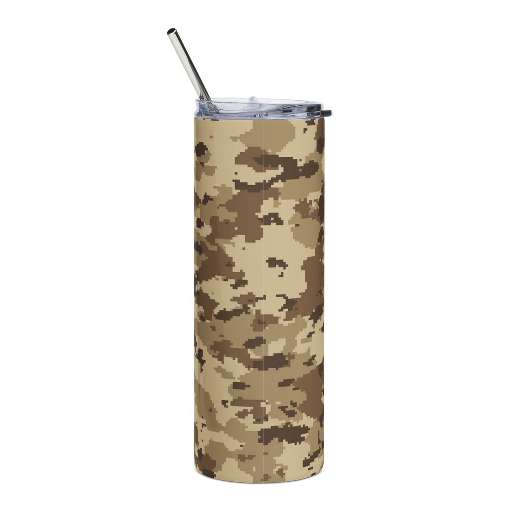 Desert Digital Camo 20oz Tumbler – gift for outdoor lovers, photo 4