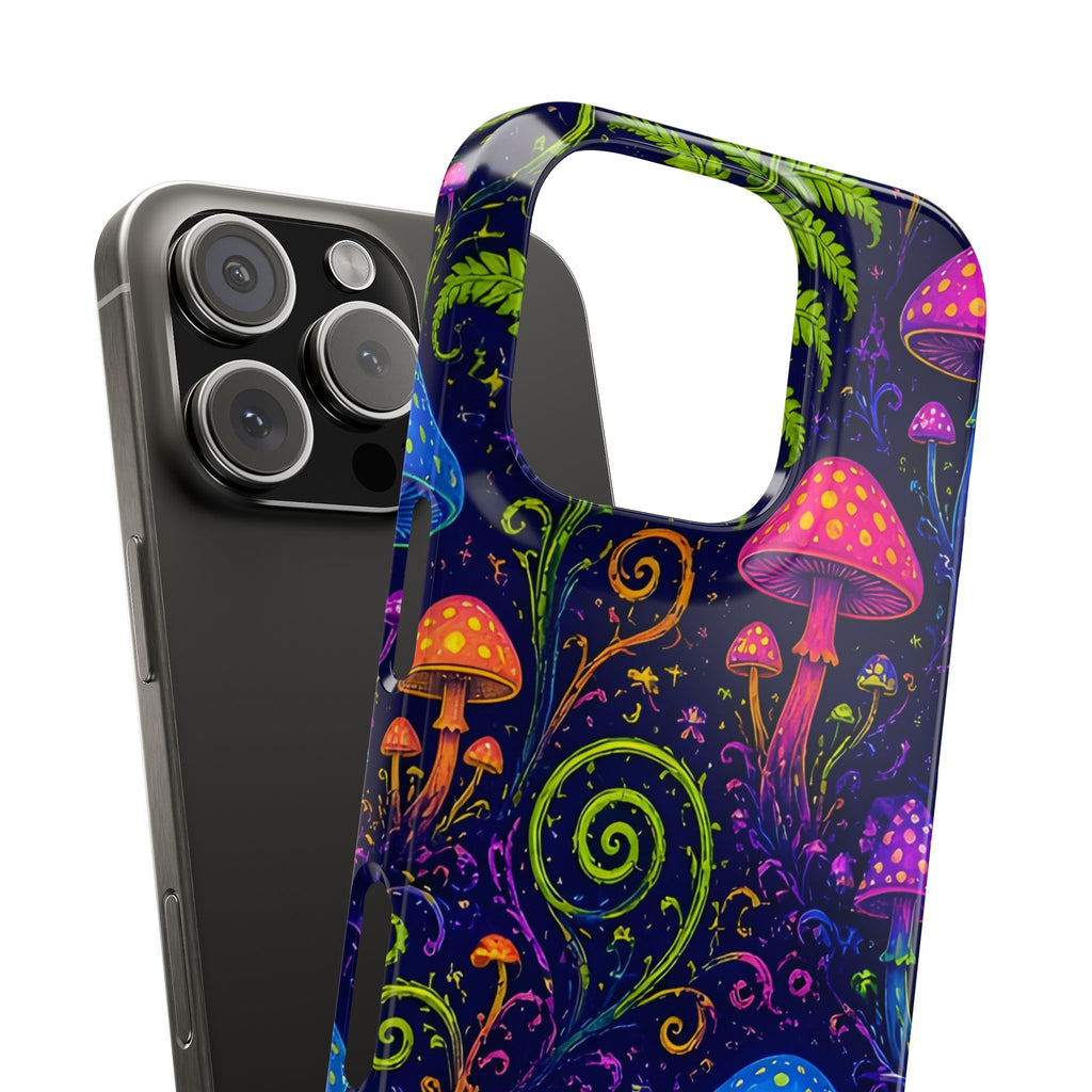 Trippy Mushroom Abstract Phone Case
