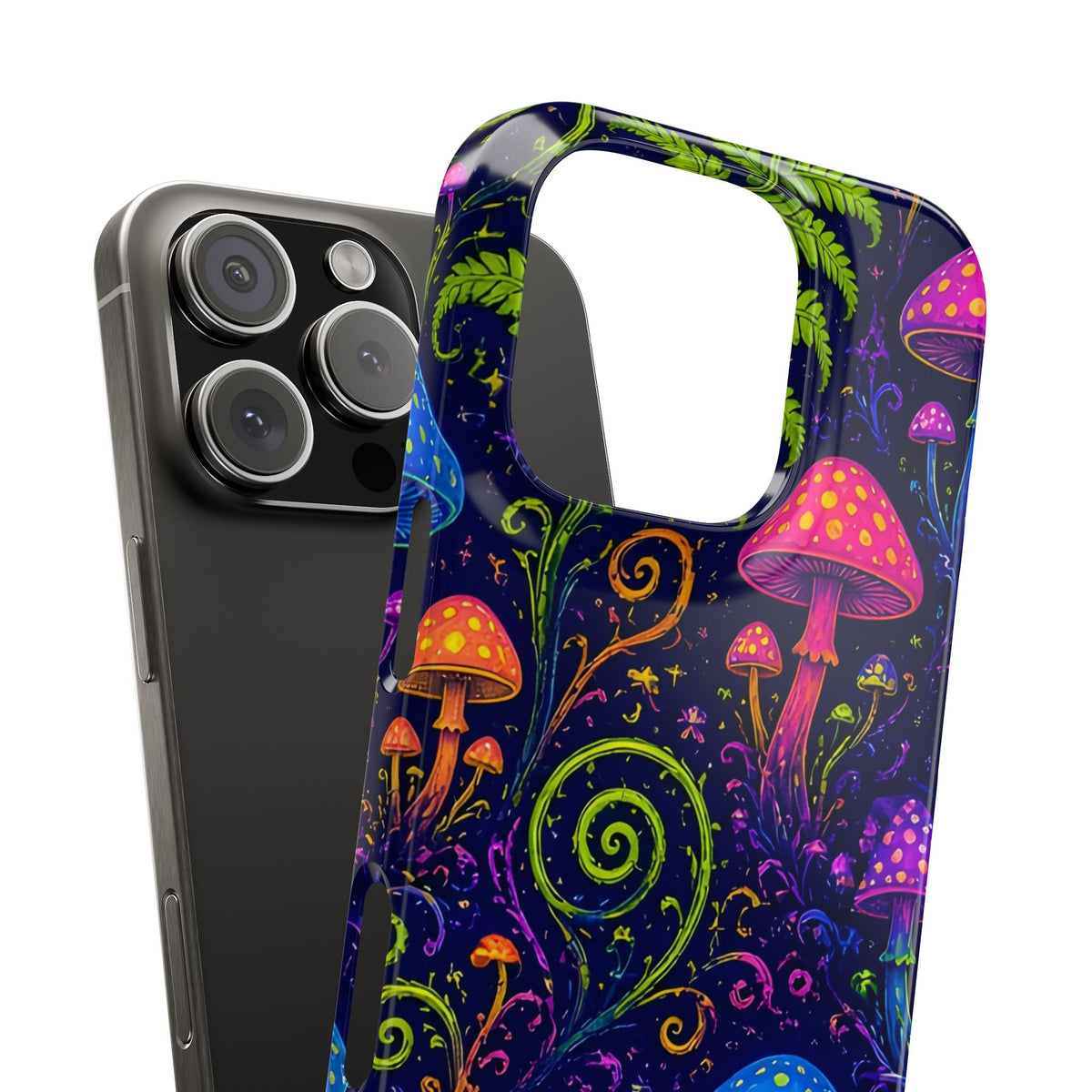 Trippy Mushroom Abstract Phone Case