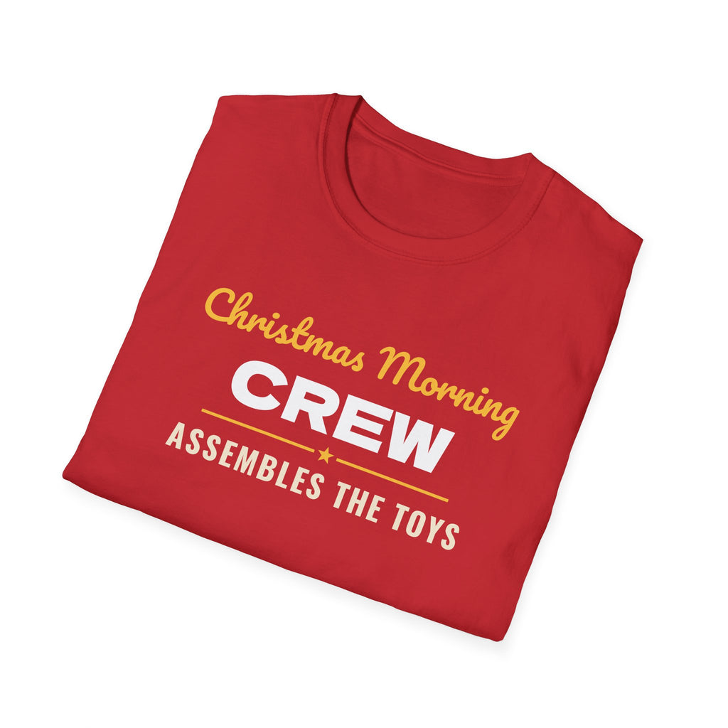 Christmas Morning Crew Assembles The Toys Matching T-Shirt – Gifted Porch, view 16