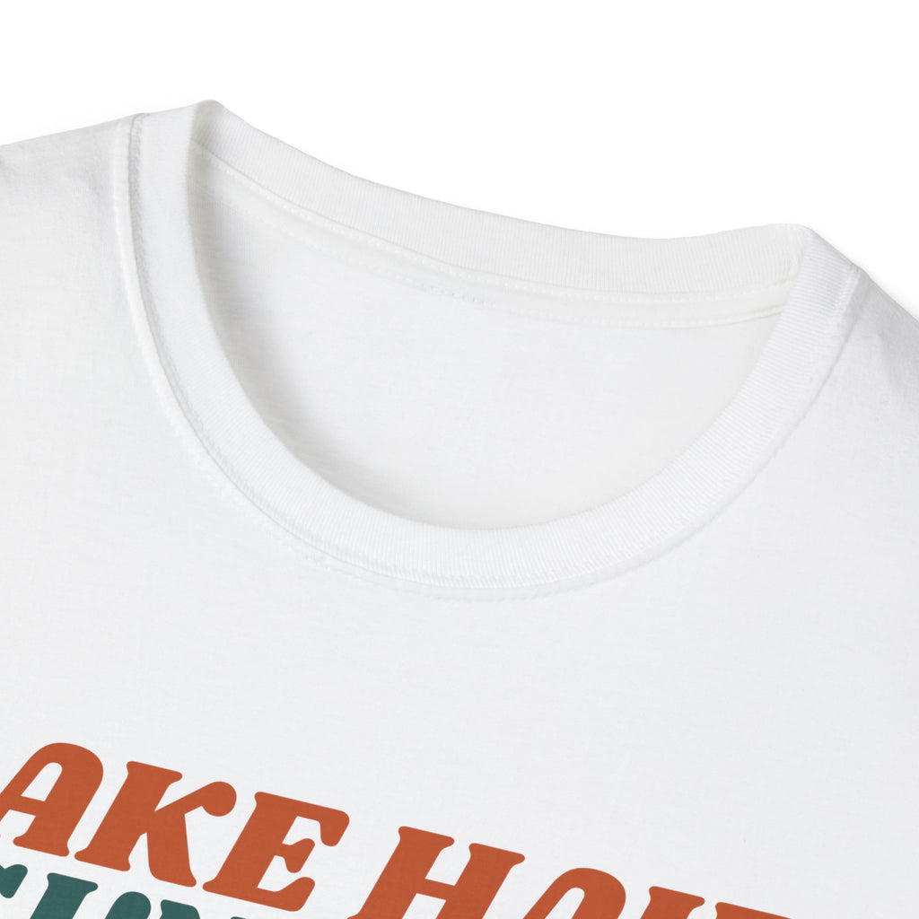 Lake Hair Sunburn Zero Emails Summer Lake Life T-Shirt – Gifted Porch, view 4