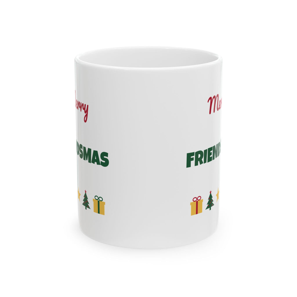 Merry Friendsmas Coffee Mug 11oz 15oz Best Friend Christmas Gift Exchange – Gifted Porch