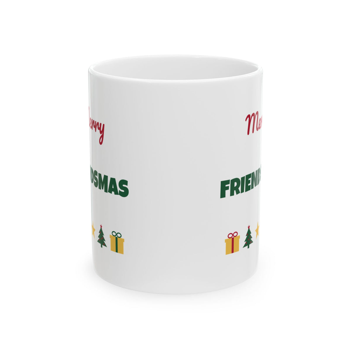Merry Friendsmas Coffee Mug 11oz 15oz Best Friend Christmas Gift Exchange – Gifted Porch